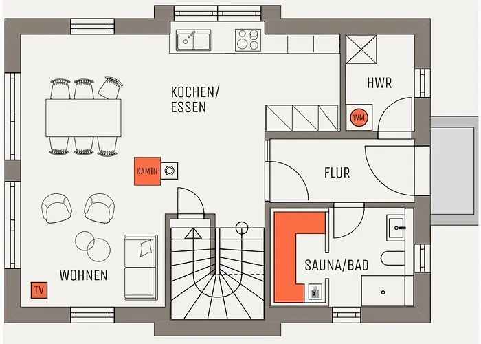 Сasa de vacaciones Happy Place Ruegen Comfortable Lancken